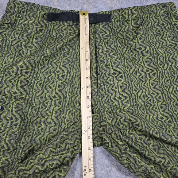 Alpine Design Men’s Swim Trunks Board Shorts Size XXL Brief Liner Green Geo - Picture 6 of 8